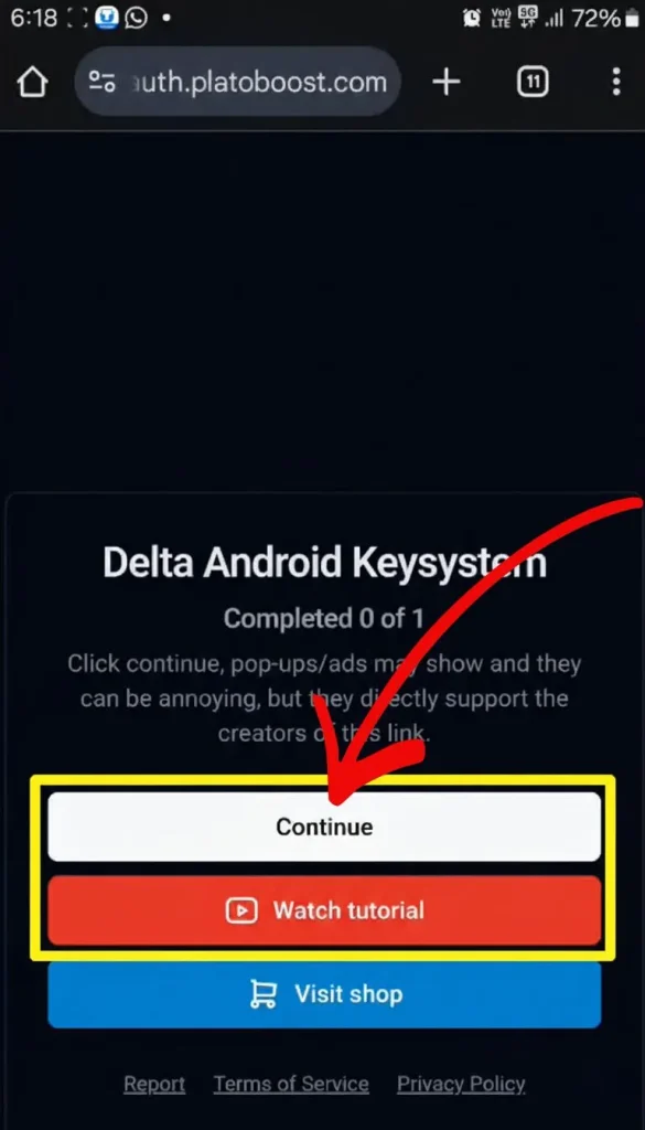 Delta Android Keysystem