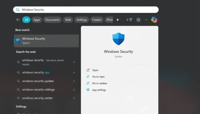 Windows Security 